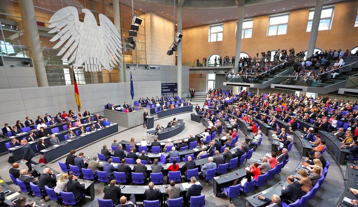 German federal parliament